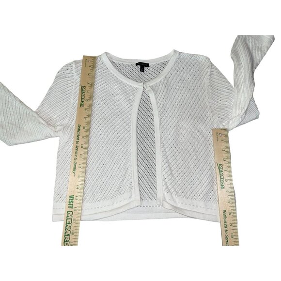 Talbots Cardigan Womens S Used Knit White - Picture 13 of 16